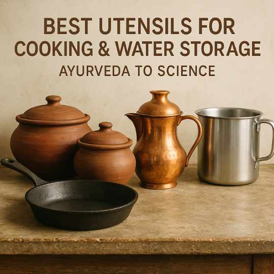 Best Cooking & Water Storage Utensils