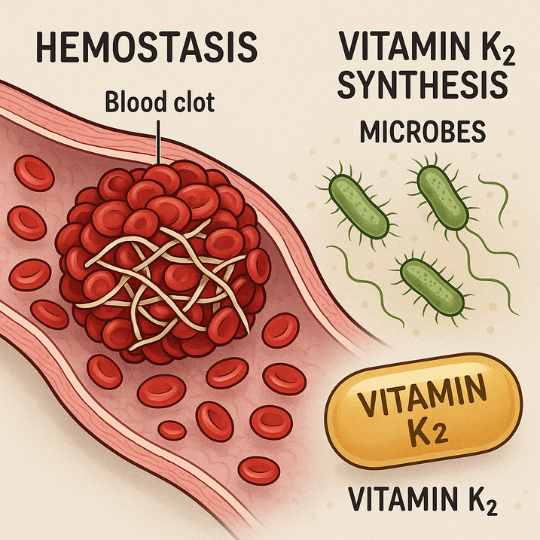 Healthy Gut Flora Haemostasis Blod Clotting